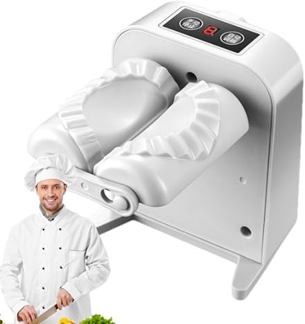 Presse à raviolis – Machine électrique de 25 cm, outil de formage antiadhésif, appareil de cuisine | Rapide maison Raviolis Tarte Empanadas pour une cuisson facile, la préparation des repas