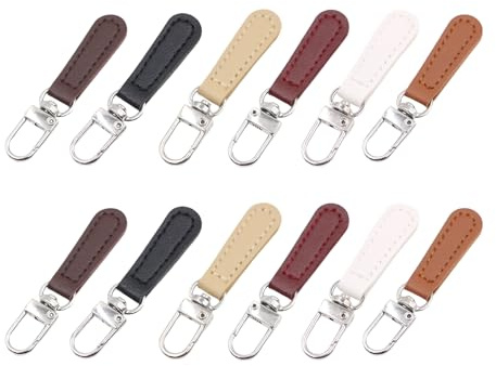 Cerniere di ricambio per cerniera, 12 pezzi, chiusura lampo di ricambio in metallo, chiusura lampo per una rapida riparazione, zip per giacche, borse e valigie