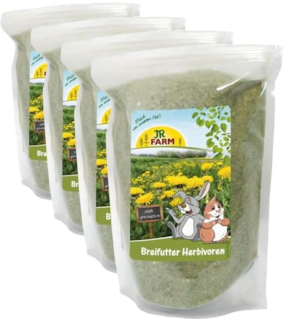 JR FARM Breifutter Herbivoren 200 g (Packung mit 4)