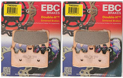 EBC Double-H Sintered Metal Brake Pads FA630HH (2 Packs - Enough for 2 Rotors)