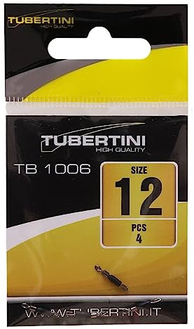 Tubertini Girella con Attacco Rapido TB 1006 Girella Attacco da Pesca Mare Fiume Lago