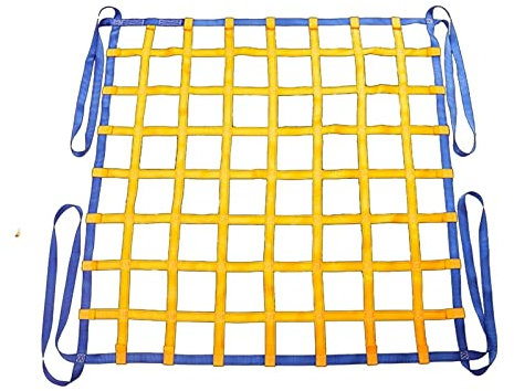 ZXFF Regal Bungee Cargo Net, Cargo Net Hebee, Hochleistungsmotorrad Bungee-Fracht, Flacher Polyester-Ladungstasche, Innen- Und Außenbalkon Patio-Zaun-Sicherheits-Net-Deckenfederbrücke