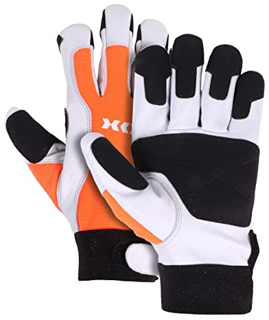 KOX Arbeitshandschuhe/Gartenhandschuhe Tec Orange Gr. Gr. 11