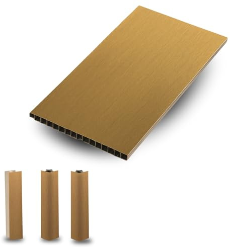 Evotrade Küchensockel – Sockelleiste L 2,5 m aus PVC | Höhe und Farben wählbar + Zubehör (2 Eckkappen 90° + 1 Verbindungsstück) Made in Italy