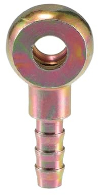 A ABSOPRO Boulon De Banjo Universel 8mm Adaptateur 1pc Pour Moto Voiture | Métal, Couleur Bronze, Taille 45x21mm, Conçu Pour Système De Freinage, Remplacement Facile, Installation Directe
