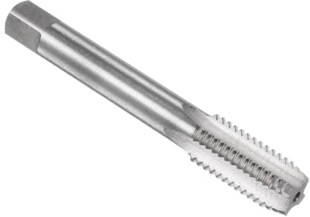 sourcing map Taraud métrique M14 x 2 mm H2 en acier rapide 4 flûtes droites Tarauds filetés Outil de réparation de bricolage