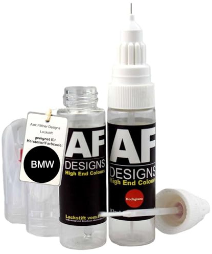 Lackstift-Set für BMW 397 ANTHRAZIT Metallic 50 ml | Lackstift Set geeignet für Farbcode: 397 und Farbname: ANTHRAZIT Metallic