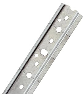 Barra per pensili cucina – Binario per montaggio mobili sospesi – Supporto per armadietti da cucina – Sistema fissaggio pensili – Staffa guida per mobili pensili (100 cm)