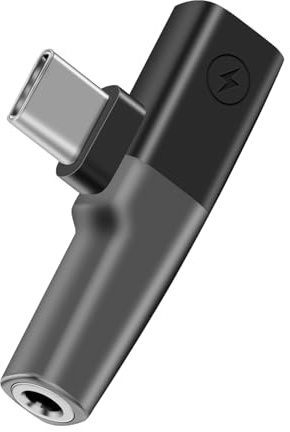 Coolden USB C auf Klinke Adapter und Laden 2 in 1 Kopfhörer Adapter USB C auf 3.5mm Klinke Typ C Aux Adapter Kompatibel mit iPhone 15 Pro Max iPad Pro/Mini 6 Galaxy S24 Ultra S23 Huawei Xiaomi Gray