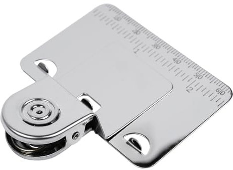 VOANZO Lot de 2 Pinces à Ruban à mesurer, Outil de Fixation de Mesure de précision pour des lectures précises, Ajustement Universel pour Tous Les Rubans à mesurer, idéal pour Le Bricolage