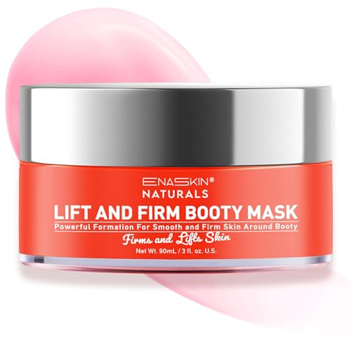 Booty Anti-Cellulite Cream: Firming Solution for Legs & Belly - Skin Tightening & Lifting Body Mask for Toning, Lift & Firm Moisturizing Bum Bum Care