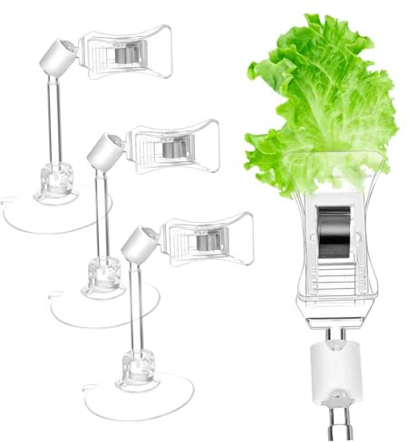 HAPINARY 3 Stück-Pack Saugnäpfe Mit Clips Transparent Dreh Und Faltbar Aus Robustem Kunststoff Vielseitig Für Aquarienzubehör Und Luftpumpen Sicherer Halt Für Glas Und Schläuche