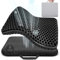 Vmingo Cojín de Gel Multifuncional para Silla de Oficina, Asiento para coxis ortopedico, Apoyo Transpirable con Funda Antideslizante, Ideal para Coche, Oficina y Silla Ruedas (Negro)