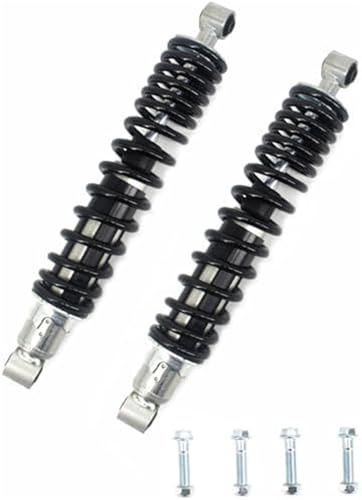 DEMULAX Amortisseurs Avant 2 pièces Ressort Noir avec Banshee 350 YFZ350 1987 1988 1989 1990 1991 1992 1993 1994 1995 1996 1997 1998 1999 2000-2006 Ressort hydraulique de Suspension Avant de Scooter
