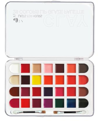 Palette di rossetto - trucco impermeabile - 28 colori | Gloss labbra a