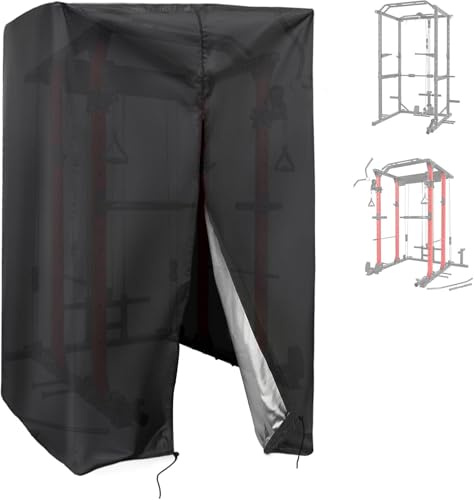 Squat Rack Tasche, wasserdichte Outdoor Gym Ausrüstung Tasche mit Reißverschluss für Squat Rack, Krafttraining Rack, Dom Gymnastik Trainingsgeräte