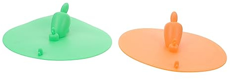 NUOBESTY 2pcs Odor Floor Drain Cover for Bathroom Drain Cover Stopper Made of Material for Preventing Unpleasant Odors in Shower