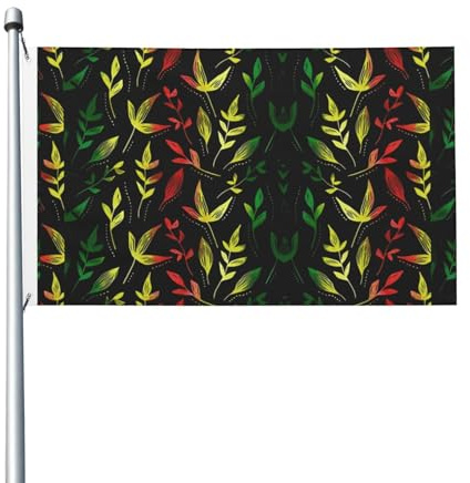 Corsair flagga med öljetter flaggor Jamaica blommor förstärkt bunting för födelsedagsevenemang bar 90x150 cm
