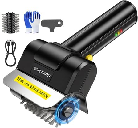 Cepillo Eléctrico para Barbacoa Recargable por USB