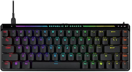 ASUS - ROG Falchion Ace HFX (Noir) - Clavier Gaming Filaire - AZERTY, Français