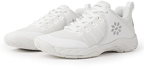 RIP-IT Women’s Unity Volleyball Shoes Indoor All Court Shoes with Arch Support White