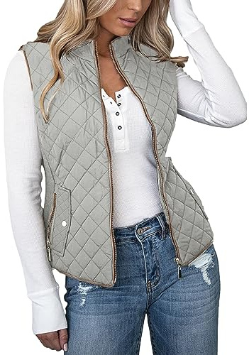 Damen Steppweste Warm Leicht Große Größen Elegant Damen Weste Daunenweste Kurz Tailliert Winter Schwarz Weste Ärmellose Weste Dünn Herbst Winterjacke Steppweste