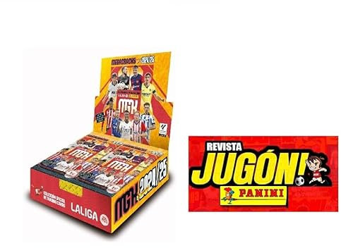 3 ª edición Megacracks 2024 2025 (1 Caja + 2 Revistas Jugón)
