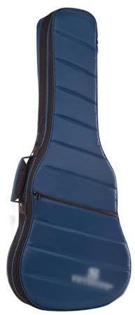 LVUNZJCA Gitarrentasche Gitarrenrucksack, Klassische Gitarrentasche, verdicktes Gehäuse für Gitarrenliebhaber(Blau)