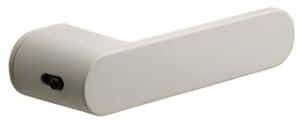 FWFDTQBSP Serrure de porte magnétique intérieure simple chambre porte en bois serrure de porte blanche serrure de porte grise silencieuse avec clé
