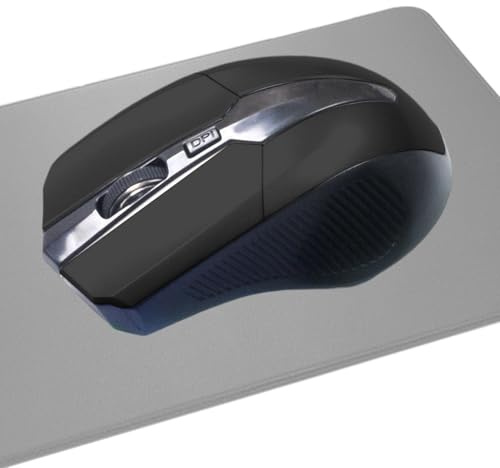 Trådlös mus för PC-2.4G tyst -datormus, bärbara optiska möss, ergonomiska laptoptillbehör, batterieffektiv trådlös mottagare | för mötesrum och studio