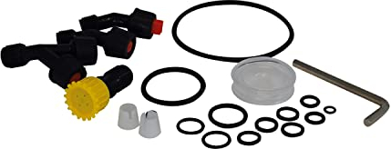 Spear & Jackson 15LPAPSKIT Set of 19 'O' Ring Seals & Spare Nozzle for 15LPAPS, Black