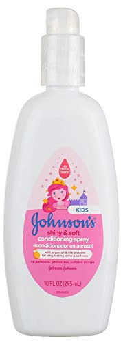 Johnsons Kids Shiny & Soft Conditioning Spray 10 Ounce (295ml) (Pack of 2)