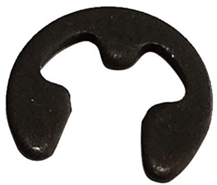 AERZETIX: Juego de 50 Arandelas de Seguridad Anillos elásticos para Ejes Ø2.3mm, en Acero de Resorte ennegrecido, Ø Externo 6.3mm, DIN6799, Espesor 0.6mm C43474