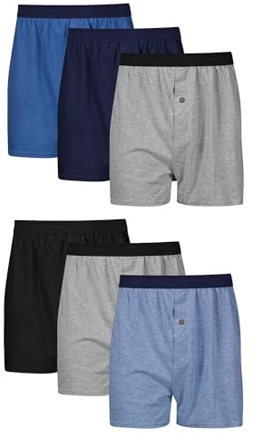 Hanes mens Comfortsoft With Comfort Flex Waistband, Multiple Packs Available Boxer Shorts, Assorted - 6 Pack, X-Large US