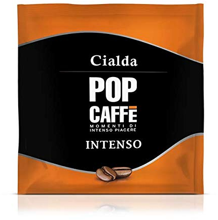 150 Cialde Filtro Carta Ese 44mm POP CAFFE' Miscela 1 INTENSO
