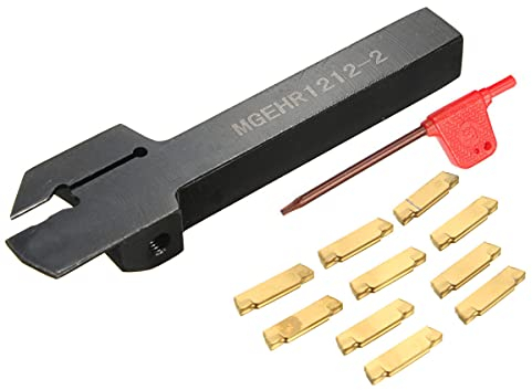 Maizoon CNC Boring Bar Holder MGEHR1212-2 12 x 100 mm + 10 Stück MGMN200-G Hartmetalleinsatz DZ10