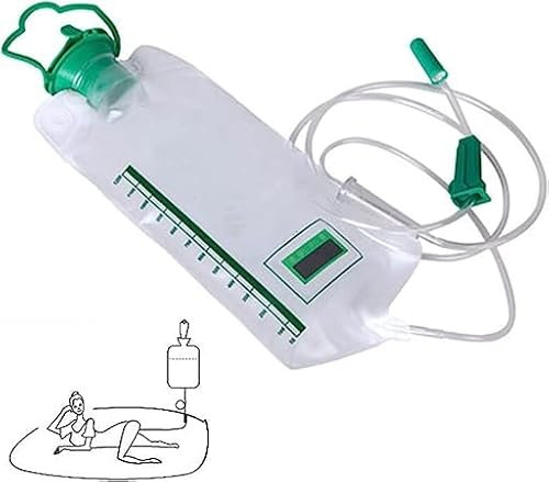 Einlaufgerät - Einlaufbecher, Darmreinigung Intimdusche, Einlauf Set Zur Darmreinigung, Reise-Irrigator-Set, Darmreinigung Irrigator, Premium Einlauf-Set, 1.2 Liter Klistier Set In