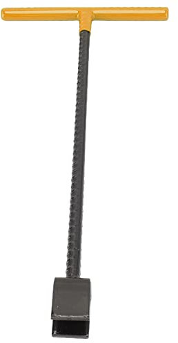 Omabeta Strumento di arresto dell'acqua, chiave a chiave per contatore dell'acqua per impieghi gravosi, antiruggine, multifunzione, professionale, resistente per valvole(Giallo)