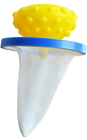 DIYEAH Clean Laundry Balls Mesh Bag for Washing Machine Laundry Lint Catcher and Hair Remover Rubbish Filter Material for Washing Machine Care Random Color