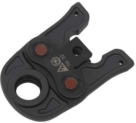 TH-Contorno 32 mm, mordaza de prensado, herramienta de prensado, portátil, TH32, contorneado, mordaza de prensado, mordazas de prensa, herramientas de prensa para tubos de aluminio y plástico, tubos