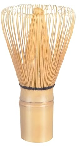 Snovire Matcha Besen, Matcha Whisk mit 100 Borsten zum Rühren Von Grüntee-Pulver, Matcha Zubehör für die Japanische Teezeremonie (Enthält nur Matcha Besen)