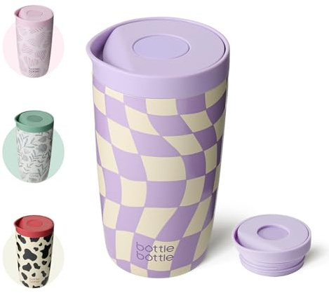 BOTTLE BOTTLE taza térmica 350ml acero inoxidable, doble pared, café
