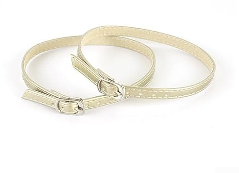 Cinturino alla caviglia rimovibile con fibbia per tacchi alti, comodo accessorio per calzature (oro)