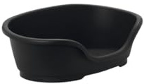 Karlie Haustierkorb Domus L: 70 cm B: 54 cm H: 24 cm schwarz 70 cm Innenfläche