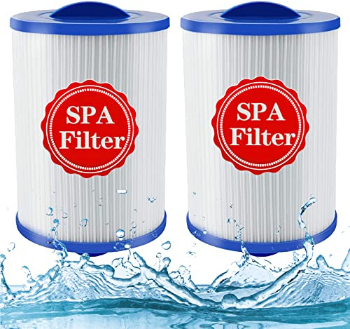 LXTOPN 2 Cartuchos de Filtro de SPA Unicel 6CH-940 para Filtro Pleatco PWW50 Whirlpool, Cartucho de Filtro, Filtro de Repuesto para SPA, Tienda de SPA