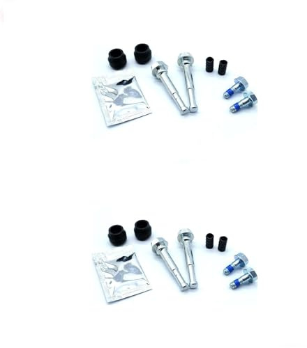 2 Sets Front Brake Caliper Slider Pin Kit Guide Bolts For Mazda 6 Gh (2008-2013)
