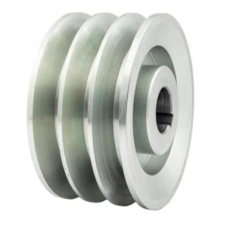 Keilriemenscheibe HB SPB 3x17mm 130mm Dreifachscheibe Riemenscheibe E-Motor Riemenrad Elektromotorantrieb Keilriemen Riemenantrieb