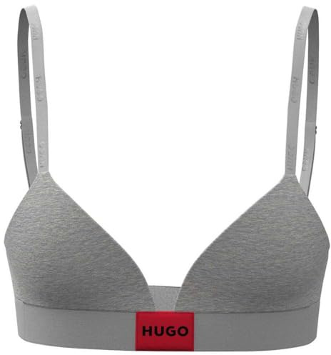 HUGO BOSS Women Triangle RED Label Medium Grey33, S