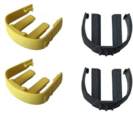 SUPENG 4pcs Tube C Clips Compatible With Karcher K2 K3 K7 Pressure Washer Trigger & Hose Clamp Replacement Accessories