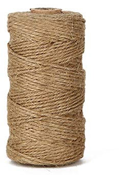 Garten Schnur Natürliche Jute 100m Sackleinen String Wrapping Kords Thread Scrapbook Tool Doppel Hanf Seil Papier Album Craft Decor DIY Backenverpackung